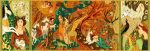 Puzzle galerie Gradina cu unicorni, Djeco - imagine 2