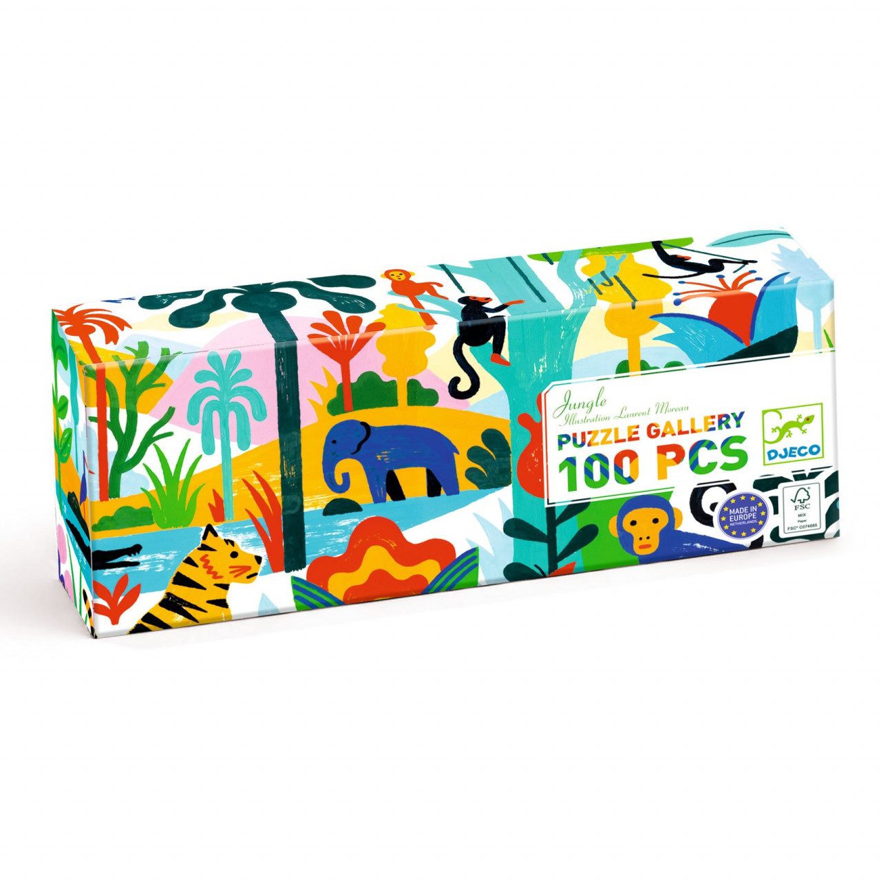 puzzle-galerie-jungla-djeco9285 Puzzle galerie Jungla, Djeco - imagine 1