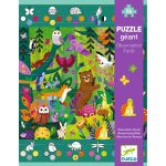 Puzzle gigant Aventuri in padure, Djeco - imagine 2