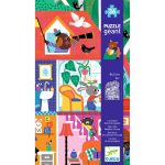 Puzzle gigant Casa micilor prieteni, Djeco - imagine 3