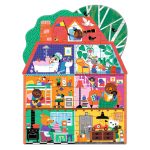 Puzzle gigant Casa micilor prieteni, Djeco - imagine 4