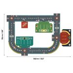 Puzzle gigant Circuit urban, Djeco - imagine 2