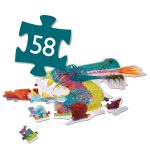 Puzzle gigant Leon dragonul, Djeco - imagine 5