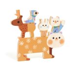 Puzzle lemn animale simpatice, Djeco - imagine 4