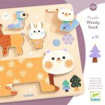 Puzzle lemn animale simpatice, Djeco - imagine 5