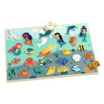 Puzzle lemn Ocean, Djeco - imagine 2