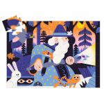 Puzzle Magicianul si sceptrul de cristal, Djeco - imagine 2