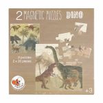 Puzzle magnetic, Dino, Egmont Toys - imagine 2