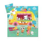 Puzzle Masina de inghetata, Djeco - imagine 2