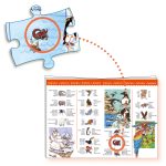 Puzzle observatie Animalele lumii, Djeco - imagine 5