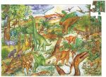 Puzzle observatie Dinozauri, Djeco - imagine 2