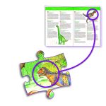 Puzzle observatie Dinozauri, Djeco - imagine 3