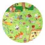 Puzzle observatie Gradina micilor prieteni, Djeco - imagine 2