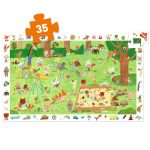 Puzzle observatie Gradina micilor prieteni, Djeco - imagine 3