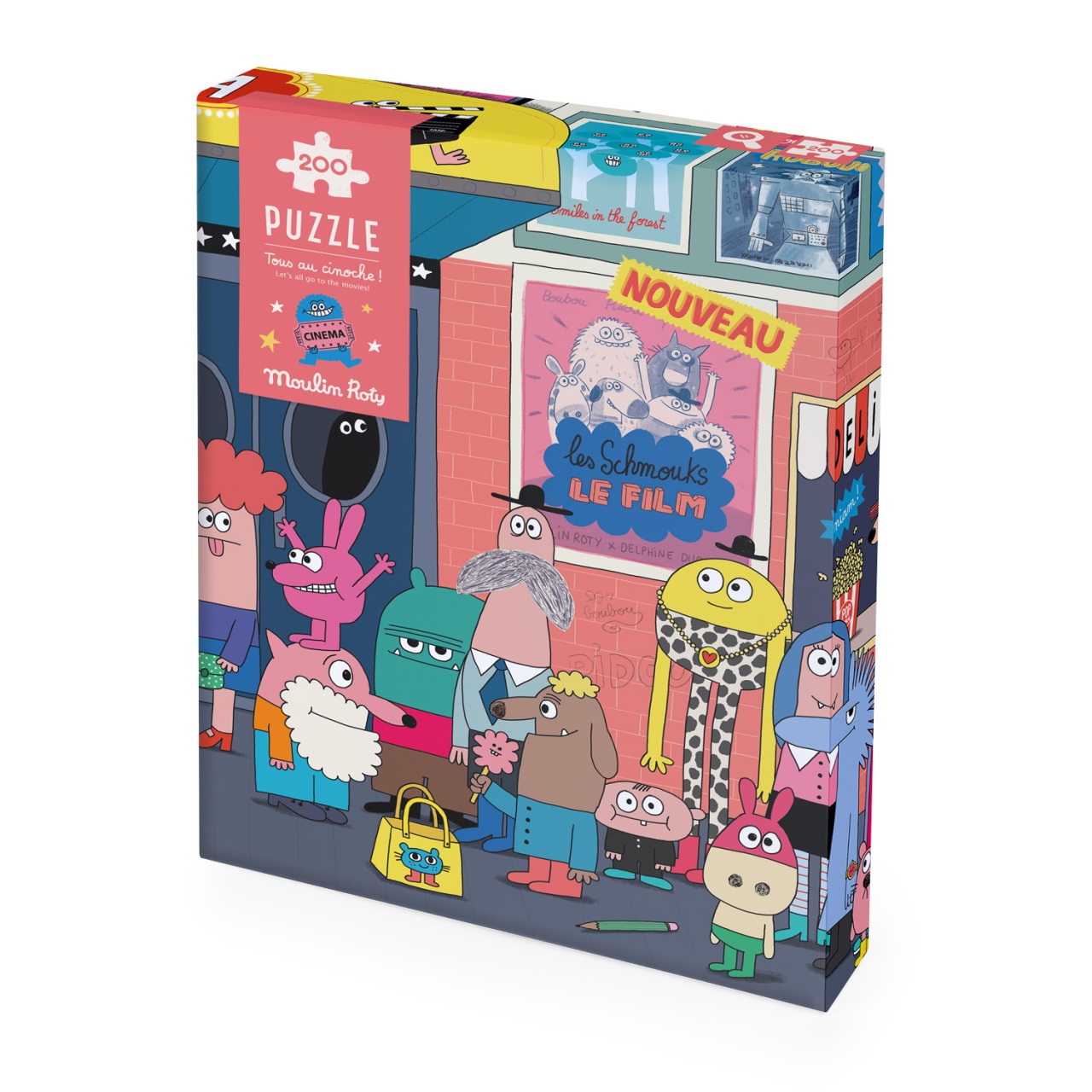 puzzle-observatie-la-cinema-moulin-roty20230 Puzzle observatie La cinema, Moulin Roty - imagine 1