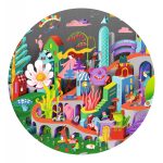 Puzzle observatie Nebunia din oras, Djeco - imagine 2
