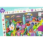 Puzzle observatie Nebunia din oras, Djeco - imagine 3