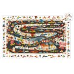 Puzzle observatie Raliul masinilor, Djeco - imagine 2