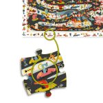 Puzzle observatie Raliul masinilor, Djeco - imagine 4