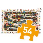 Puzzle observatie Raliul masinilor, Djeco - imagine 5