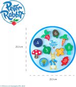 Puzzle Peter Rabbit™ cu numere, Orange Tree Toys - imagine 3