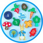 Puzzle Peter Rabbit™ cu numere, Orange Tree Toys - imagine 4