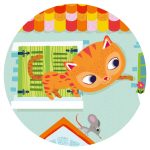 Puzzle Pisici jucause, Djeco - imagine 4