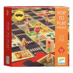 Puzzle Pop to play Orasul, Djeco - imagine 5