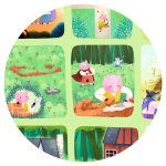 Puzzle poveste Cei trei purcelusi, Djeco - imagine 4