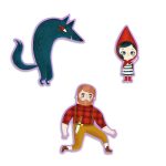 Puzzle poveste Scufita Rosie, Djeco - imagine 2
