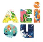 Puzzle progresiv vocale AEIOU, Londji - imagine 2