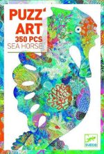 Puzzle Puzz'Art Calut de mare, Djeco - imagine 3