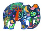 Puzzle Puzz'Art Elefant, Djeco - imagine 3
