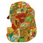 Puzzle Puzz'Art Ursul, Djeco - imagine 2