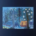 Puzzle reversibil Zi si noapte in padure, Londj - imagine 5