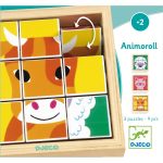 Puzzle rotativ Animoroll, Djeco - imagine 2