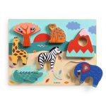 Puzzle Savana, Djeco - imagine 4
