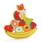 Puzzle si joc de echilibru Fructe, Djeco - imagine 3