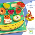 Puzzle si joc de echilibru Fructe, Djeco - imagine 5