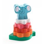 Puzzle si joc de stivuire, Djeco - imagine 4