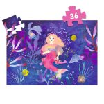 Puzzle Sirena Ella, Djeco - imagine 4