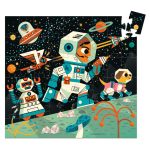 Puzzle Statia spatiala, Djeco - imagine 2