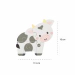 Puzzle vacuta din lemn, Orange Tree Toys - imagine 4
