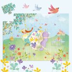 Puzzle Zana primaverii, Djeco - imagine 4