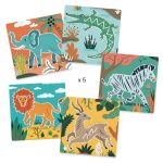 Sabloane Animale salbatice, Djeco - imagine 2
