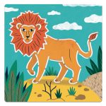 Sabloane Animale salbatice, Djeco - imagine 3