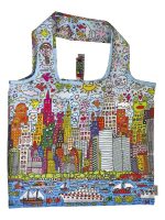 Sacosa textil James Rizzi My New York City, Fridolin - imagine 3