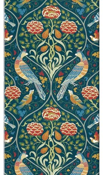 Semn de carte William Morris Model Pasari, Fridolin