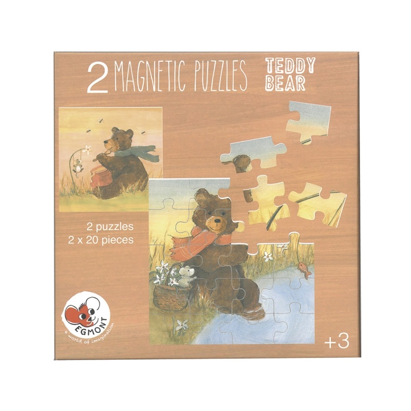 set-2-puzzle-uri-magnetice-ursuletul-de-plus-egmont-toys18172 Set 2 puzzle-uri magnetice Ursuletul de plus, Egmont Toys - imagine 1