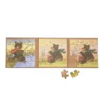 Set 2 puzzle-uri magnetice Ursuletul de plus, Egmont Toys - imagine 3